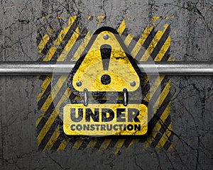 Under construction background