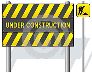 Under Construction Barrier