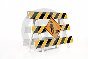 Under construction barrier