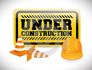 Under construction barrier design