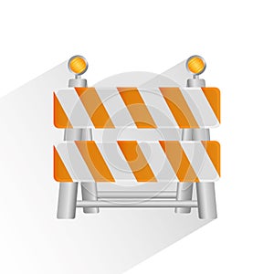 Under construction barrier design