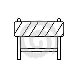 Under construction barrier