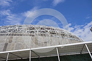The under construction Big dome