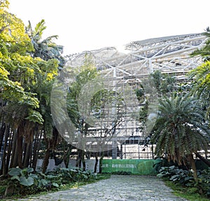 The under construction Big dome