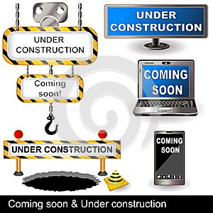 Under construction and coming soon