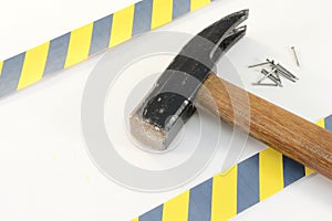 Under construction concept