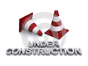 Under construction cones