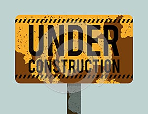 Under construction design, vector illustration.