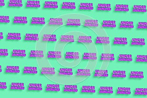 Under construction design, website development concept Under construction