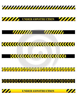Under construction dividers photo