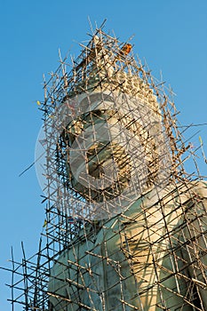 Under construction image of Buddha