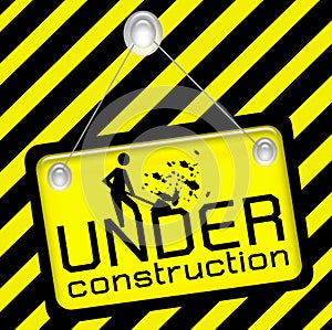 Under construction sign