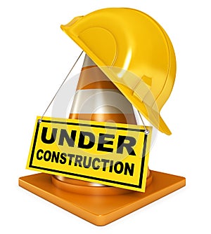 Under construction sign