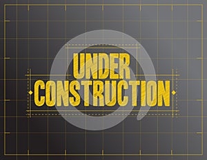 under construction sign illustration