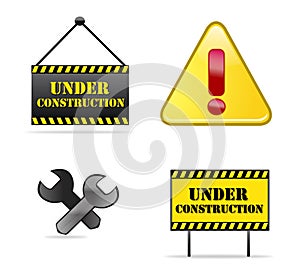 Under Construction signs photo