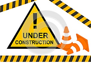 Under construction warning