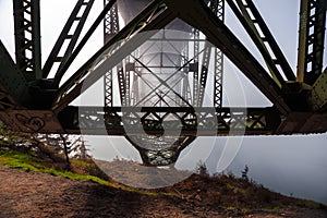 Under Deception Pass Bridge, Whidbey Island