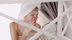 under eye moisturizing collagen pads woman patches