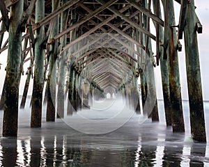 Under the Folly Beach pier