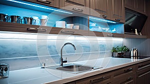 under led lighting showcase