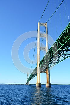 Under the Mackinac Bridge