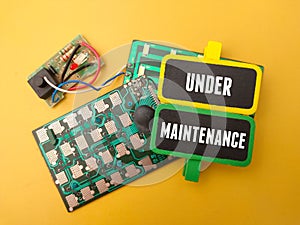 UNDER MAINTENANCE