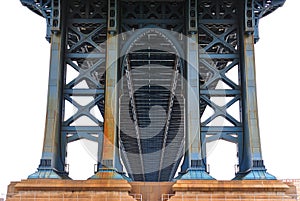 Under the Manhattan Bridge