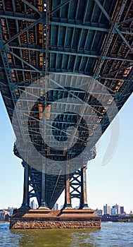 Under Manhattan Bridge, New York City, USA