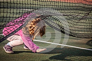 Under the net