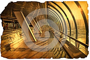 Under old times. Bridge