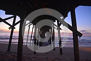 Under the pier