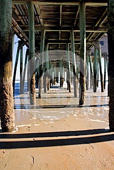 Under the pier