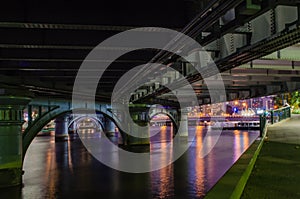 Under the Queens Bridge