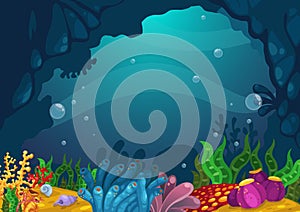 Under the sea background