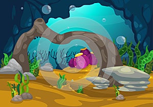 Under the sea background