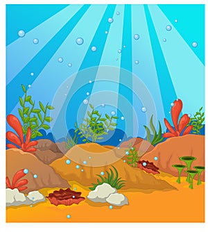 Under the sea background