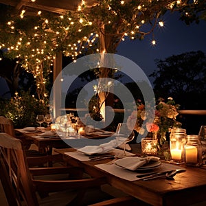 Under the Starry Night: An Enchanting Alfresco Dinner Experience