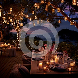 Under the Starry Night: An Enchanting Alfresco Dinner Experience