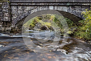 Under the stone bridge