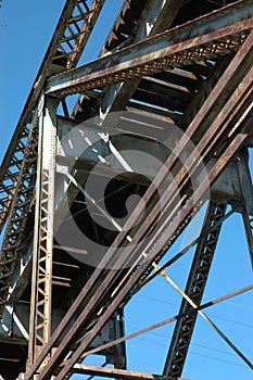 Under the Train Bridge