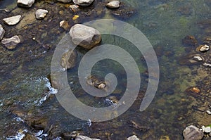 Under Water Rocks