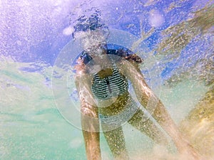 Under water view