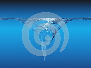 Under water Whirlpool