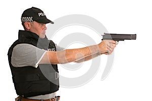 Undercover armed Police photo