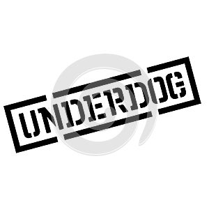 Underdog black stamp