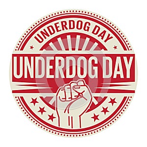 Underdog Day, rubber stamp