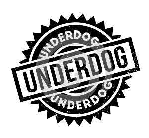 Underdog rubber stamp