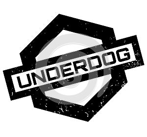 Underdog rubber stamp