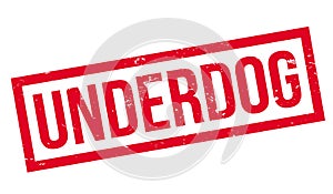 Underdog rubber stamp