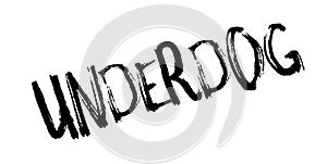 Underdog rubber stamp